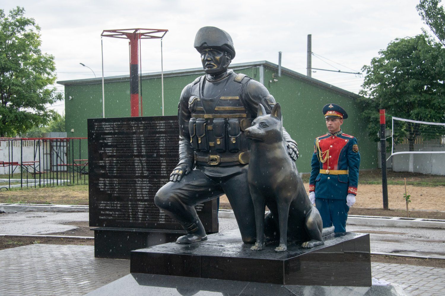 В Приднестровье открыли памятник в честь воинов-сапёров