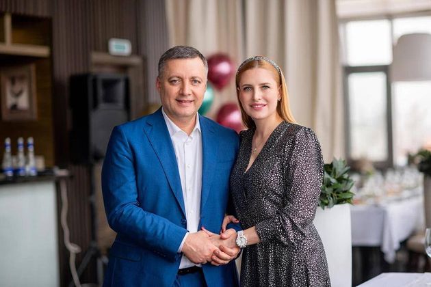Губернатор Иркутской области Игорь Кобзев с супругой