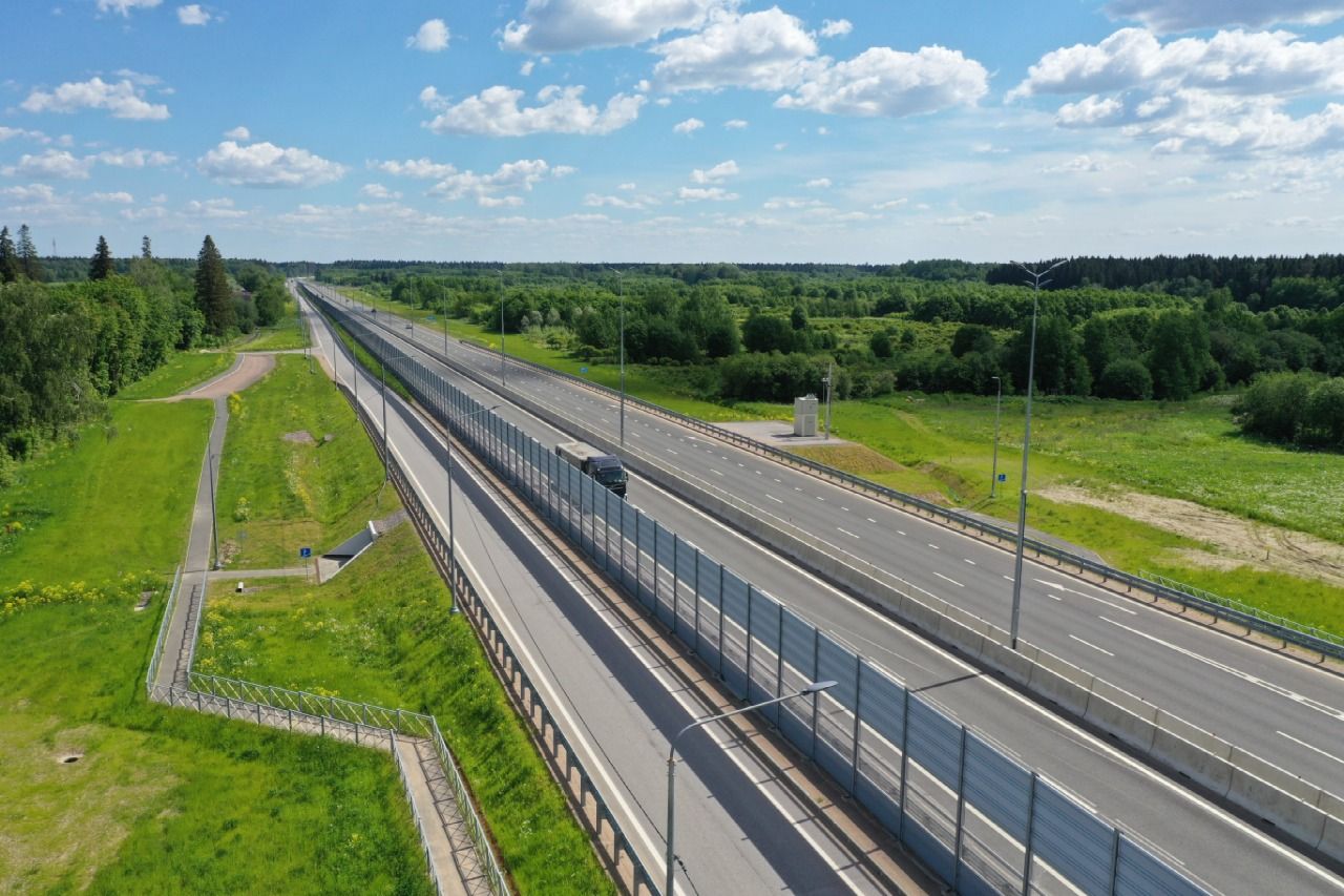 Участок трассы «Нарва» из Петербурга в Эстонию сделают шестиполосным