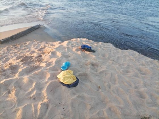 На берегу остались вещи и одежда пропавших. Бурятия