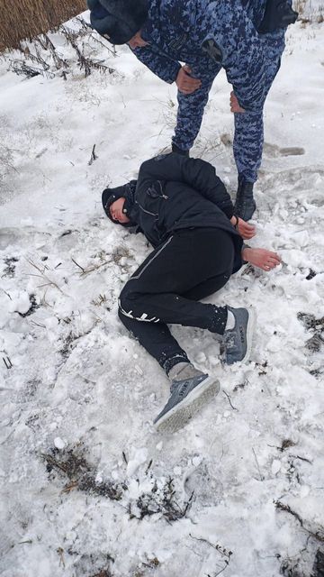 Задержание хулигана