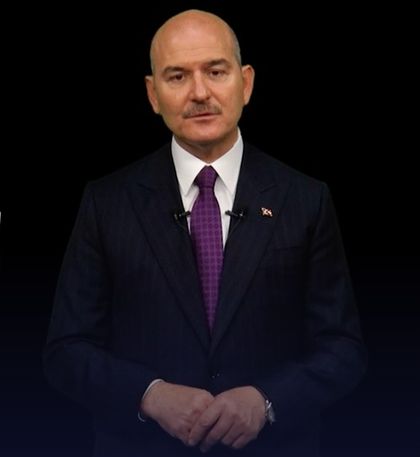Сулейман Сойлу. Министр МВД Турции