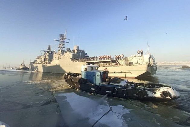 Сторожевой корабль Балтийского флота «Неустрашимый»