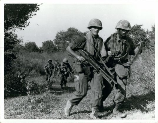Американские солдаты во Вьетнаме