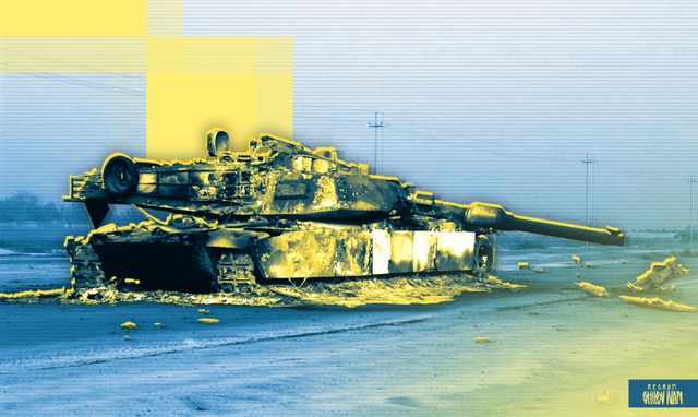 Уничтоженный Abrams