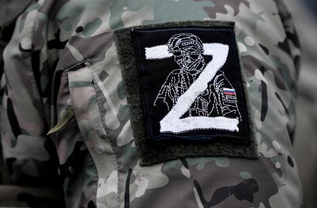 Нашивка на рукаве военнослужащего РФ
