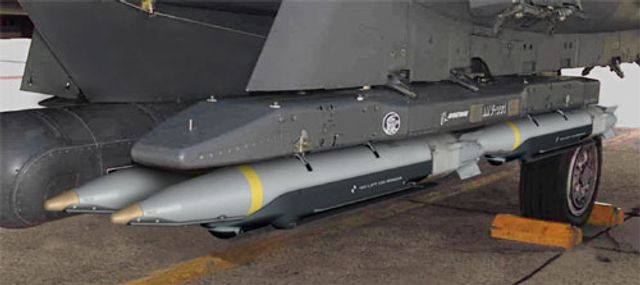 Комплект из четырёх бомб GBU-39.