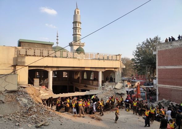 Теракт в мечети Пакистана