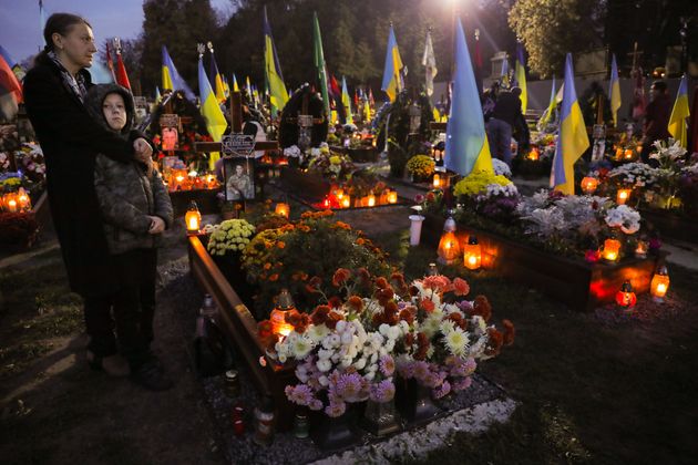 Кладбище во Львове. Украина