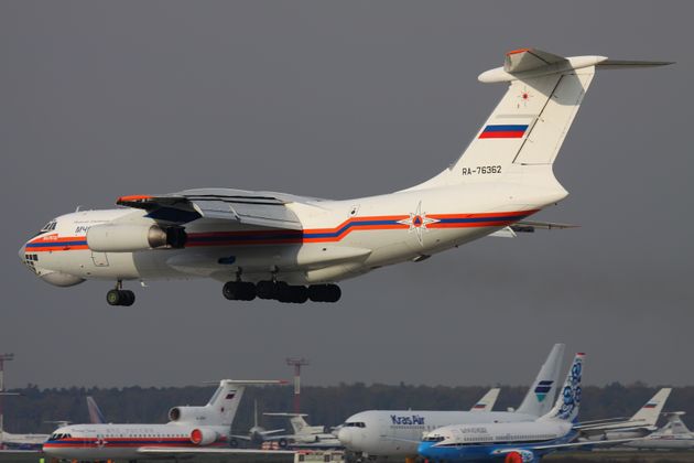 Самолёт Ил-76 МЧС