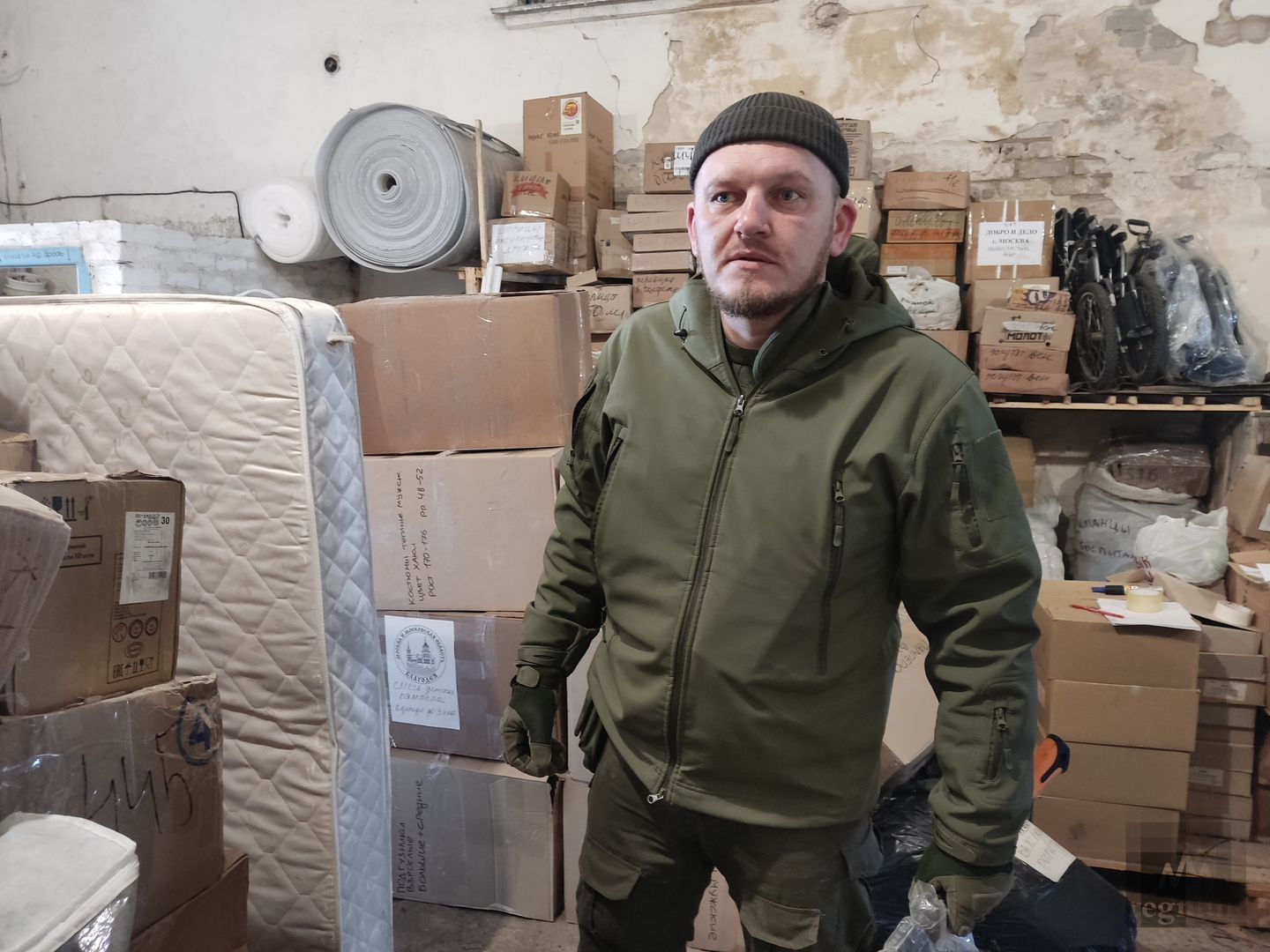 Преодолев с десяток полей, Юрий Мезинов находит дорогу к артиллеристам