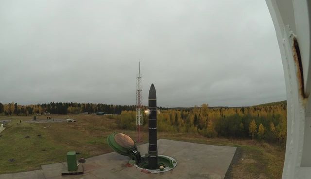 Учебно-боевой пуск баллистической ракеты «Тополь-М»