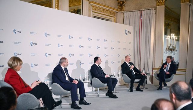 Встреча Никола Пашиняна и Ильхама Алиева в Мюнхене в формате международной конференции по безопасности