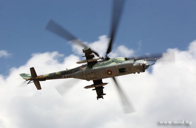 Ми-24 ВВС Болгарии