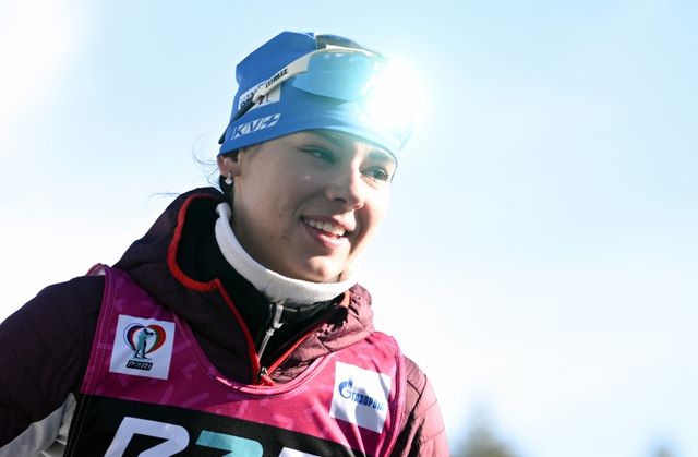 Биатлонистка Гореева выиграла масс-старт на этапе Кубка Содружества