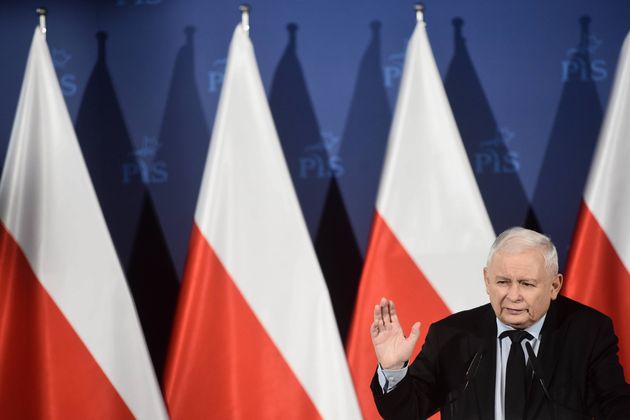 Лидер правящей в Польше партии «Право и справедливость» (PiS) Ярослав Качиньский