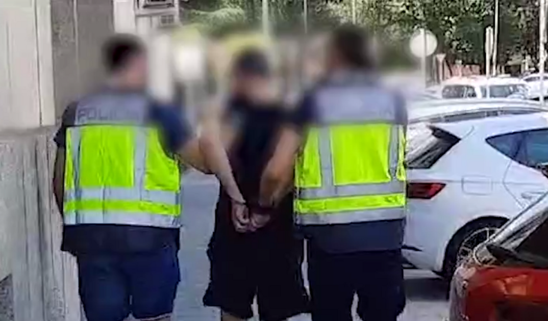 Задержанные украинцы. Полиция Испании.