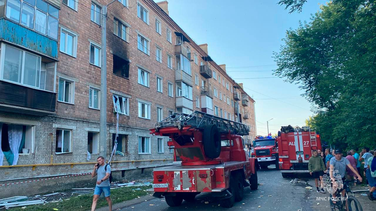 В МЧС оценили состояние дома в Канске, где взорвался газ