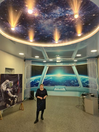 Музей космоса в здании бывшей магнитно-ионосферной обсерватории АН СССР на Андриановом острове Северной Двины