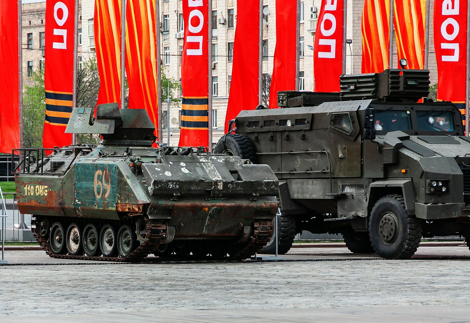 В Москве открывается выставка трофейной техники из зоны СВО