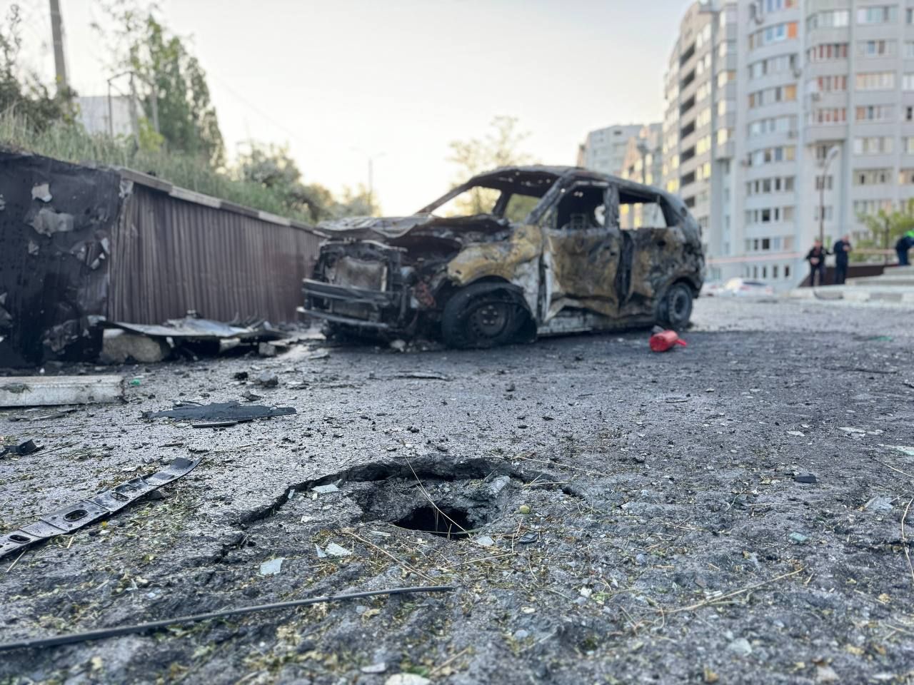 При атаке ВСУ на Белгород пострадали восемь человек, в том числе ребёнок