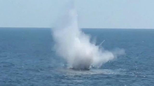 В Чёрном море уничтожили ещё один морской дрон ВСУ, следовавший к Крыму