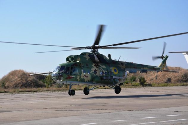 Российские военные сбили в зоне СВО украинский вертолёт Ми-8