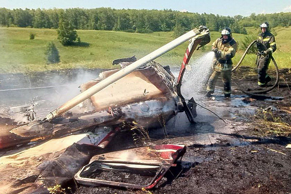 СК возбудил уголовное дело из-за крушения самолёта в Татарстане