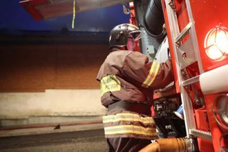 В Москве ликвидирован пожар в выселенном двухэтажном здании